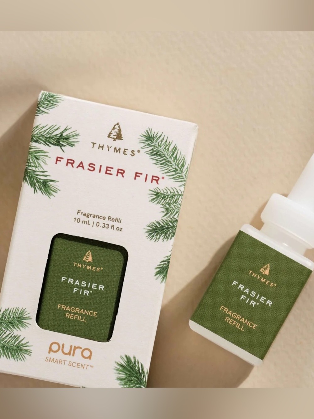 Pura Thymes Frasier Fir Pura Fragrance Refill Set NIB